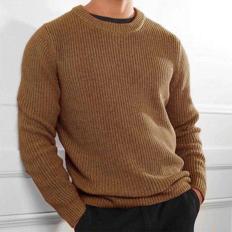 New Men's Casual Knitted Sweater Long Sleeve by GJG Denim