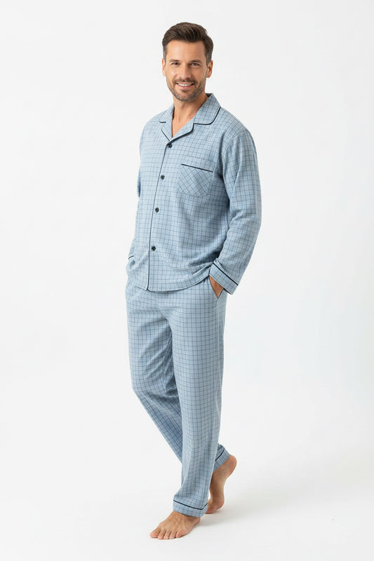 Loose Cotton Men's Pajamas by GJG Denim