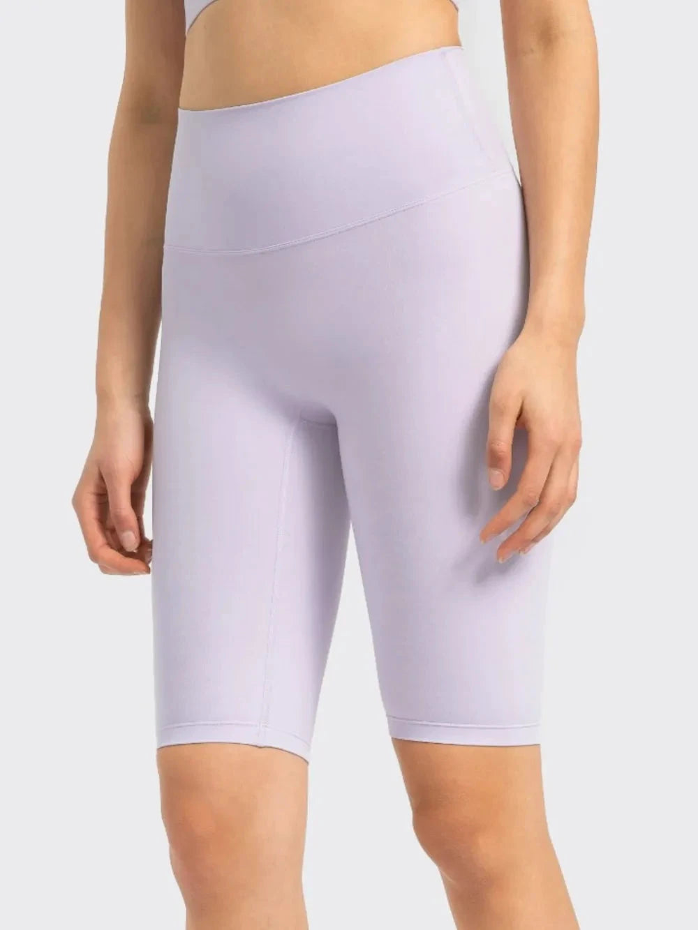 Millennia High Rise Wide Waistband Active Shorts by Lady Ros