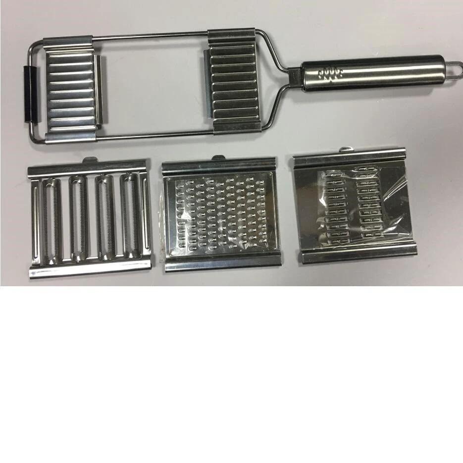 Stainless Steel Grater, Vegetable And Fruit Slicer, Peeler by GJG Denim