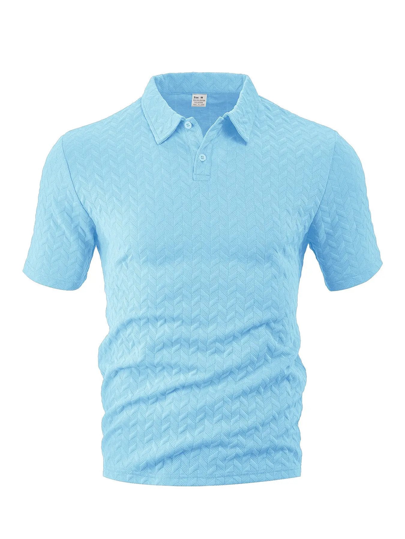 Men's Breathable Sweat-Wicking Short-Sleeve Shirt by GJG Denim