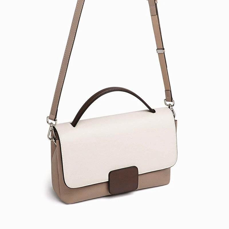 Leather Messenger Women's All-match Shoulder Fashion Handbag by Zara-Craft