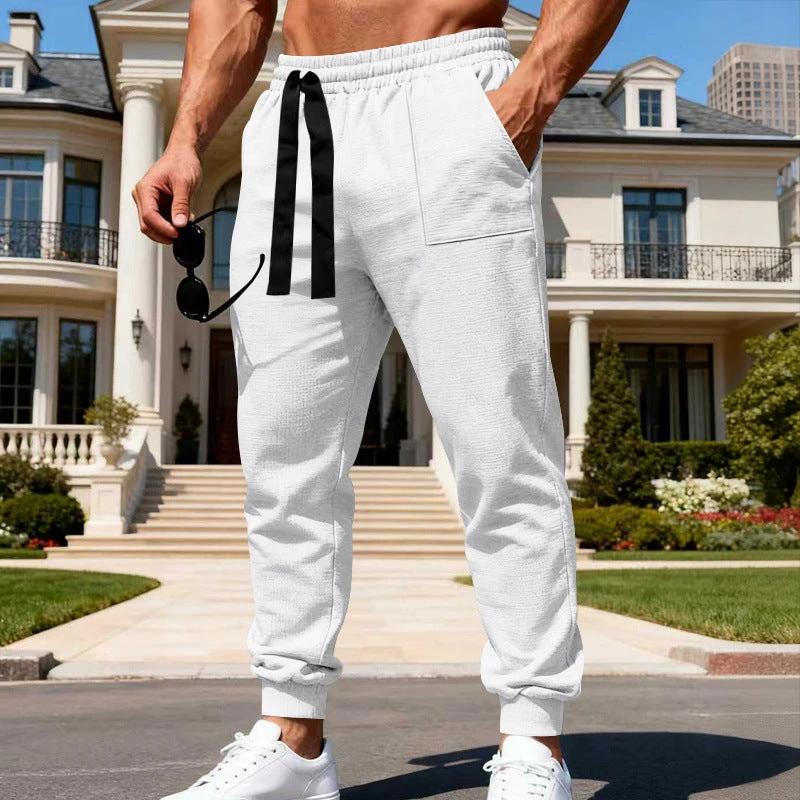 Men's Loose-Fit Casual Sports Sweatpants by GJG Denim