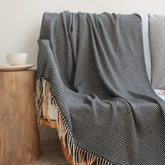 Double Towel Quilt Blanket by GJG Denim