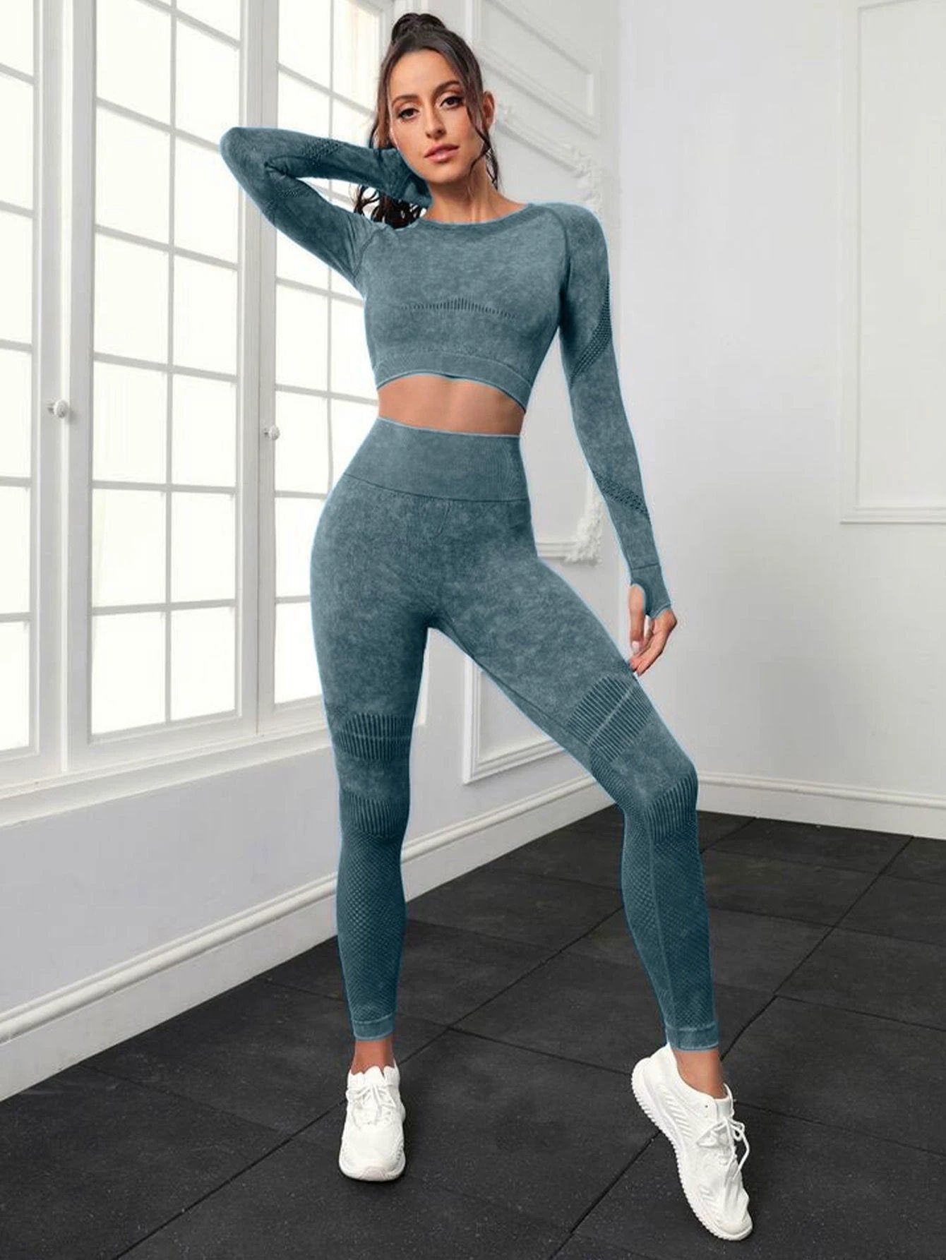 4PACK Active Yoga Pants Women's Yoga Pants by GJG Denim