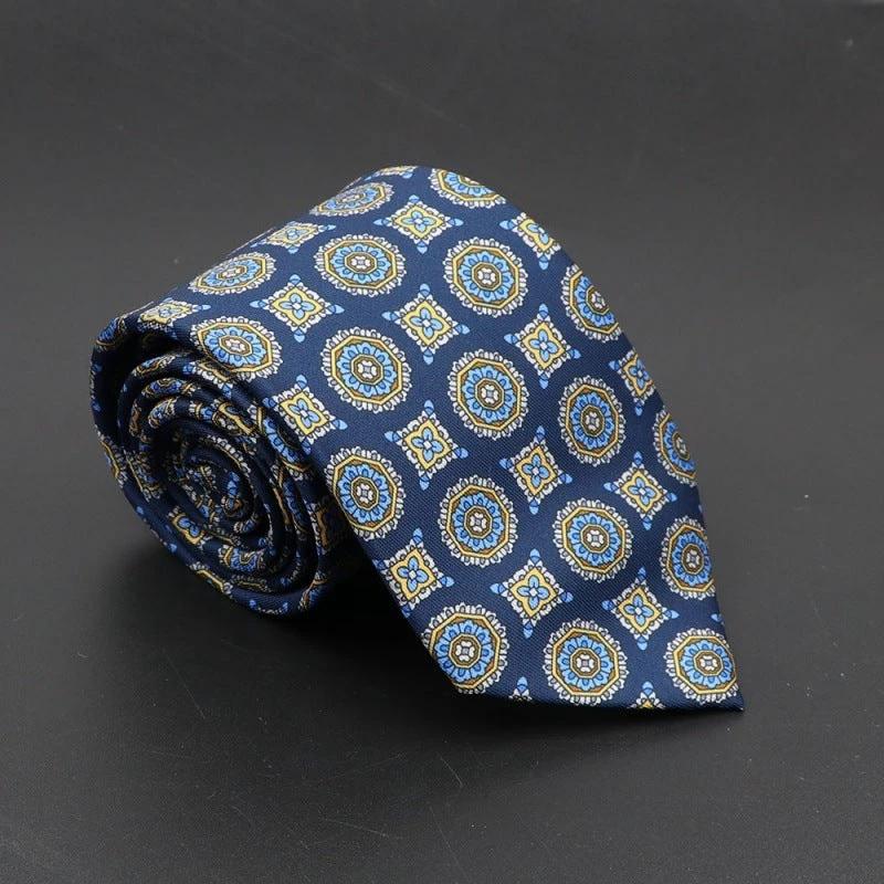 Men's Super Soft Bohemian Silk Ties by GJG Denim
