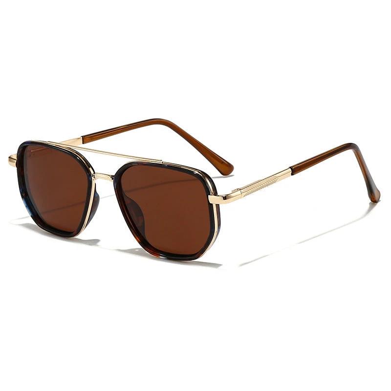 Men's UV-Protective Metal Sunglasses by GJG Denim