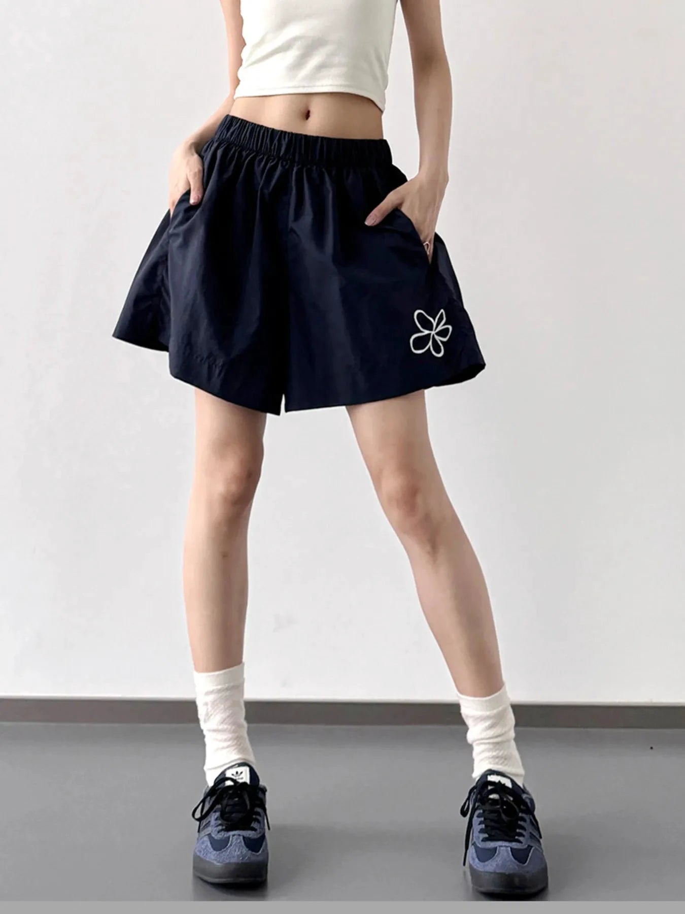 Elastic Waist Shorts by Lady Ros