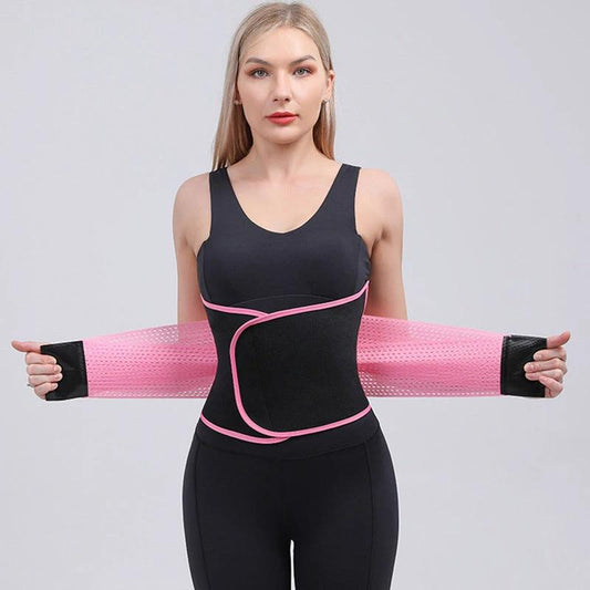 Waist Trainer For Women Back Support Band & Tummy Control Body Shaper Sweat Weight Loss Shapewear by GJG Denim