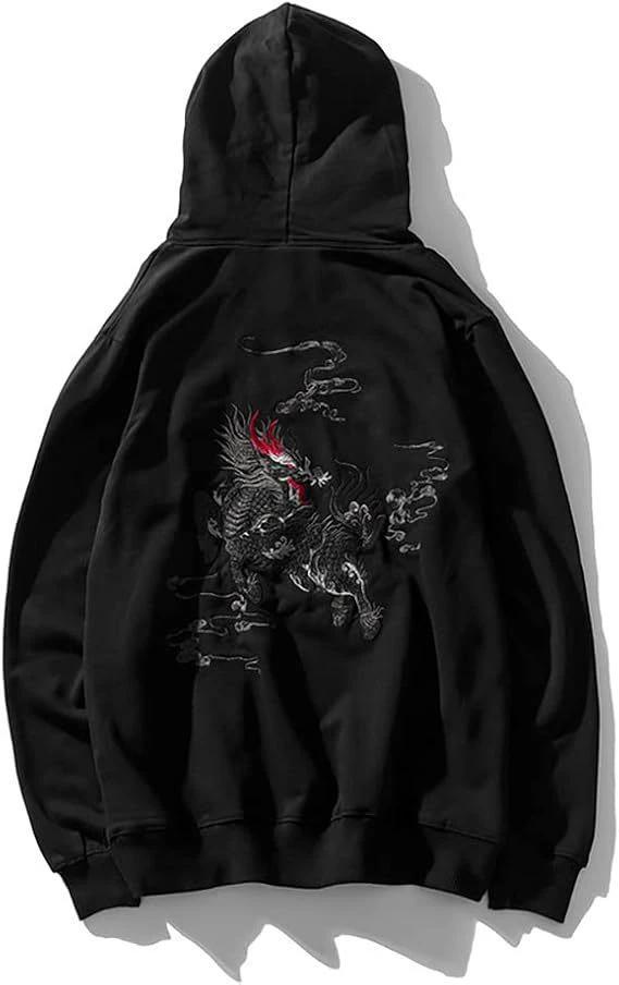 Men's Printed Pattern Hoodie by GJG Denim