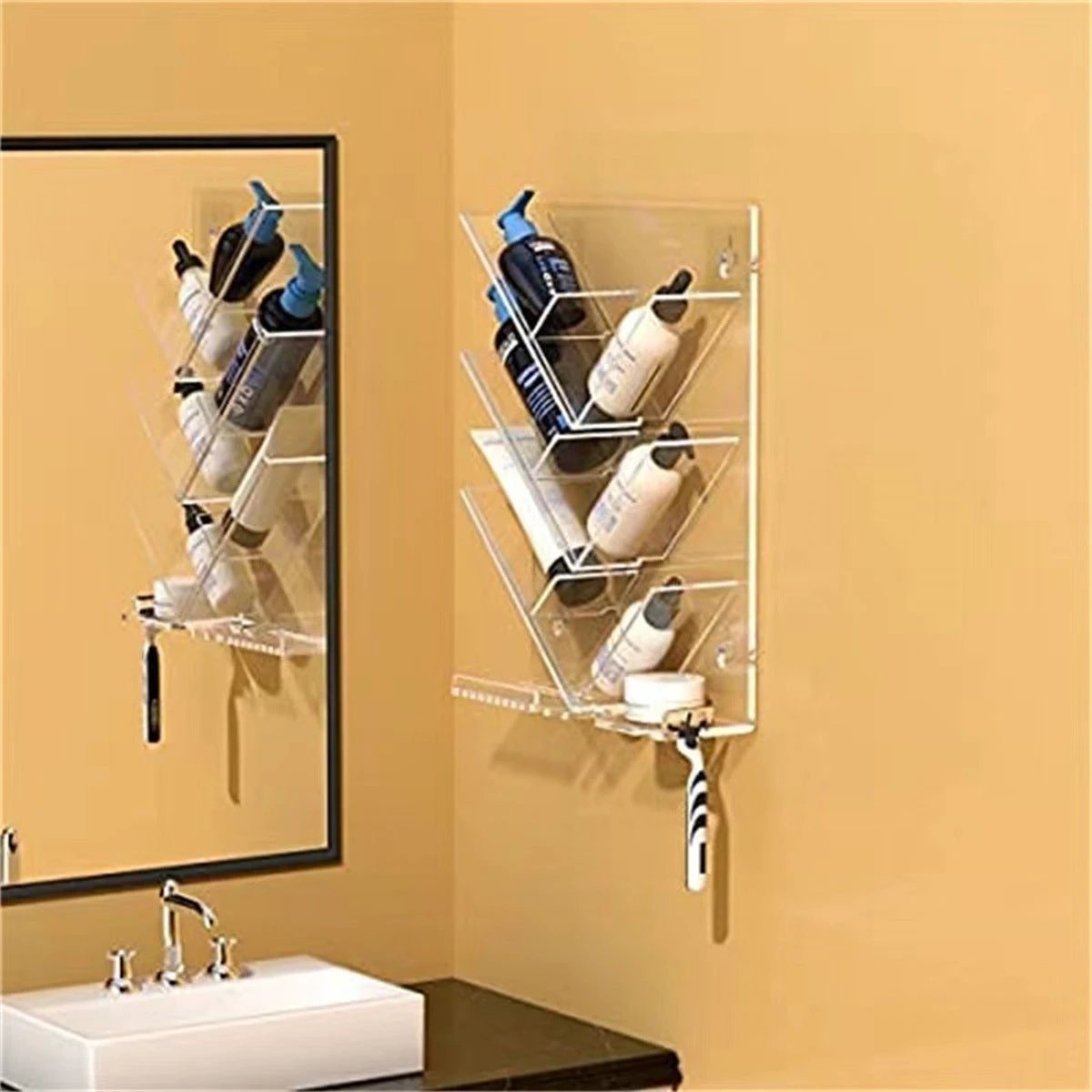Shower Storage Rack by GJG Denim