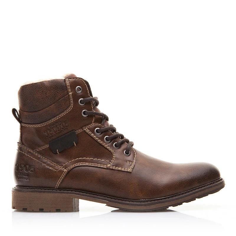 Men's Warm Martin Boots by GJG Denim