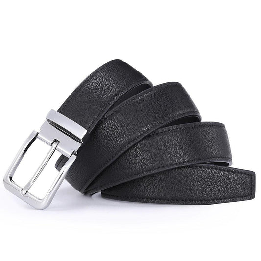 Men's Personality Trendy Belt High Quality Alloy Pin Buckle by GJG Denim
