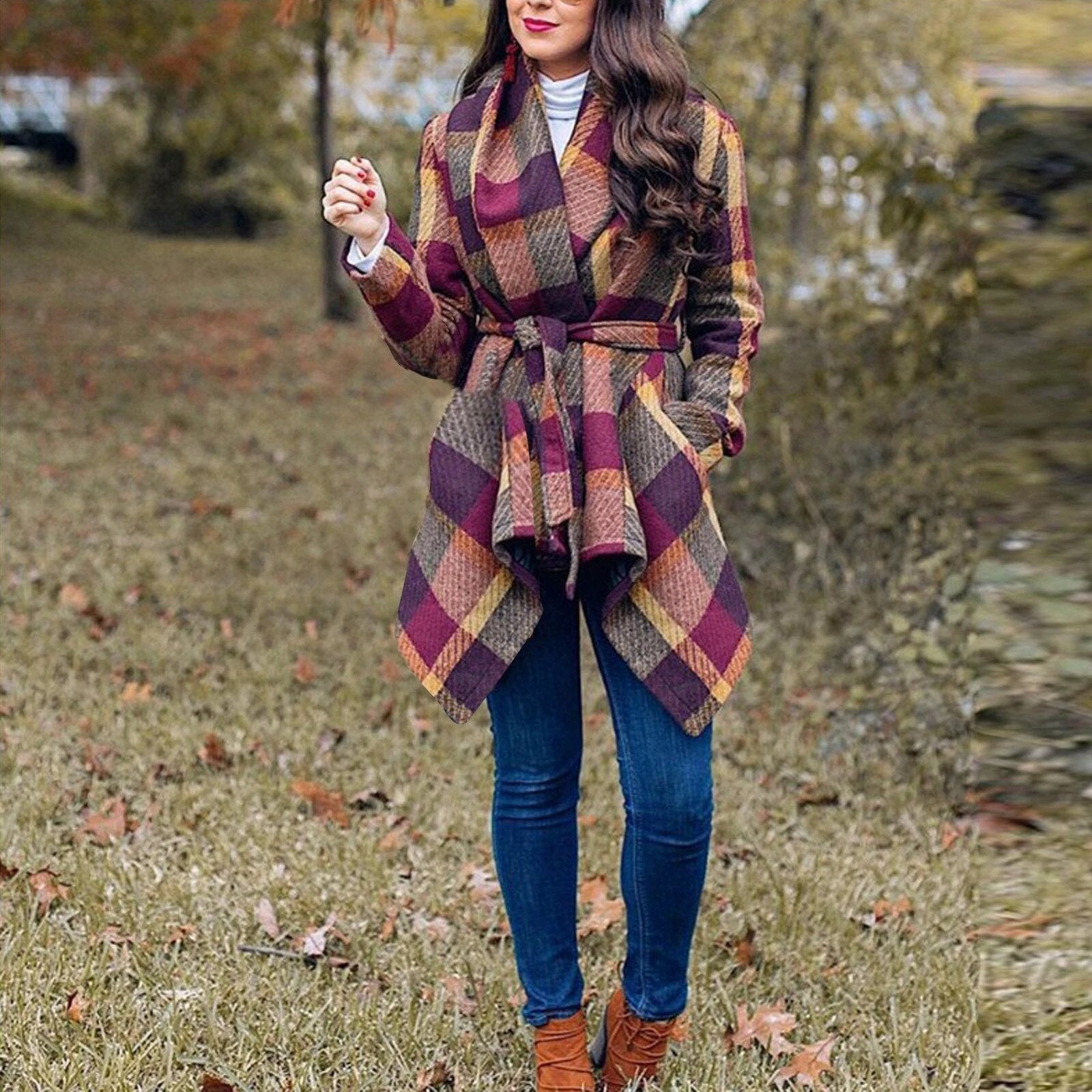 Autumn and winter new plus size women by GJG Denim