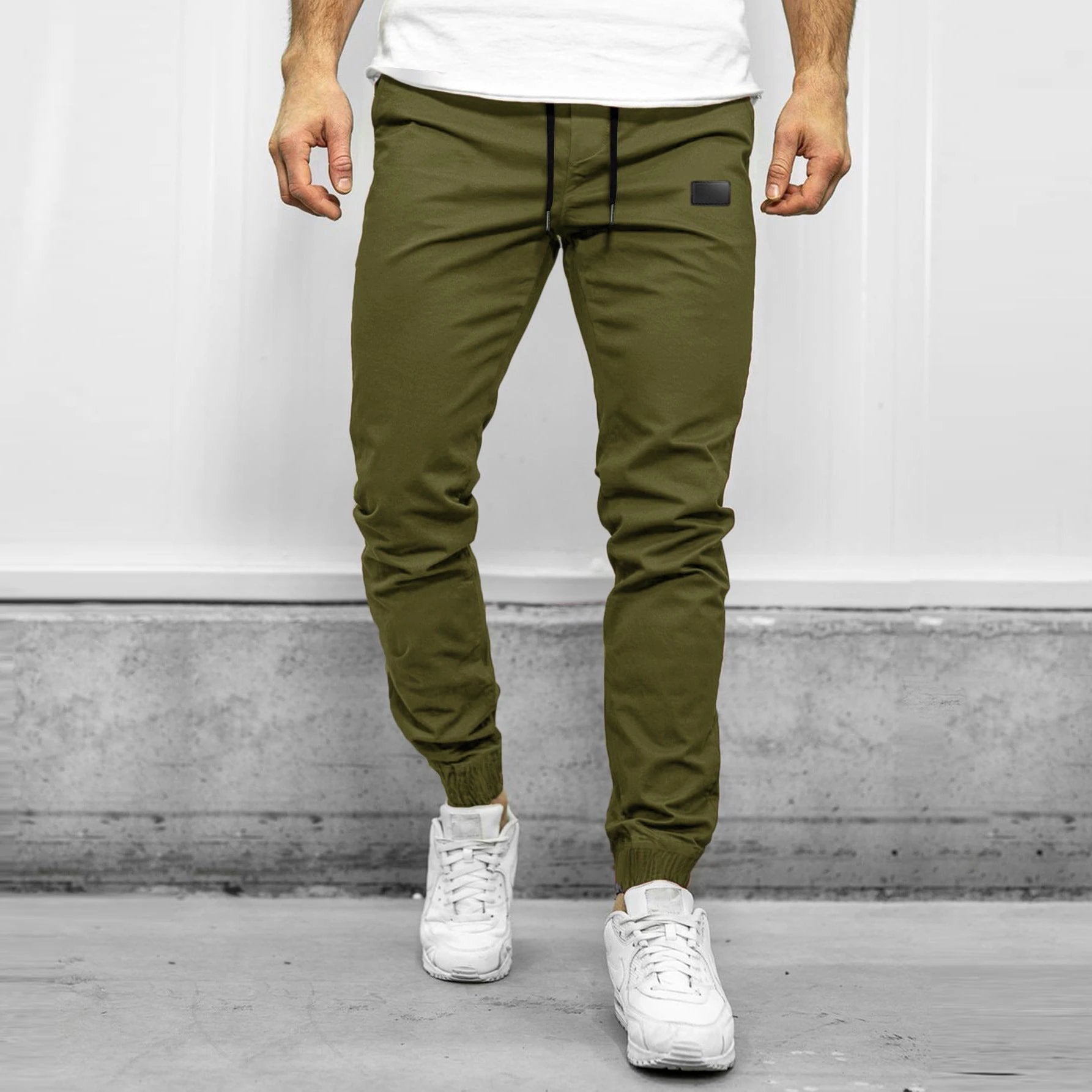 Men's Casual Sports Loose Tappered Pants by GJG Denim