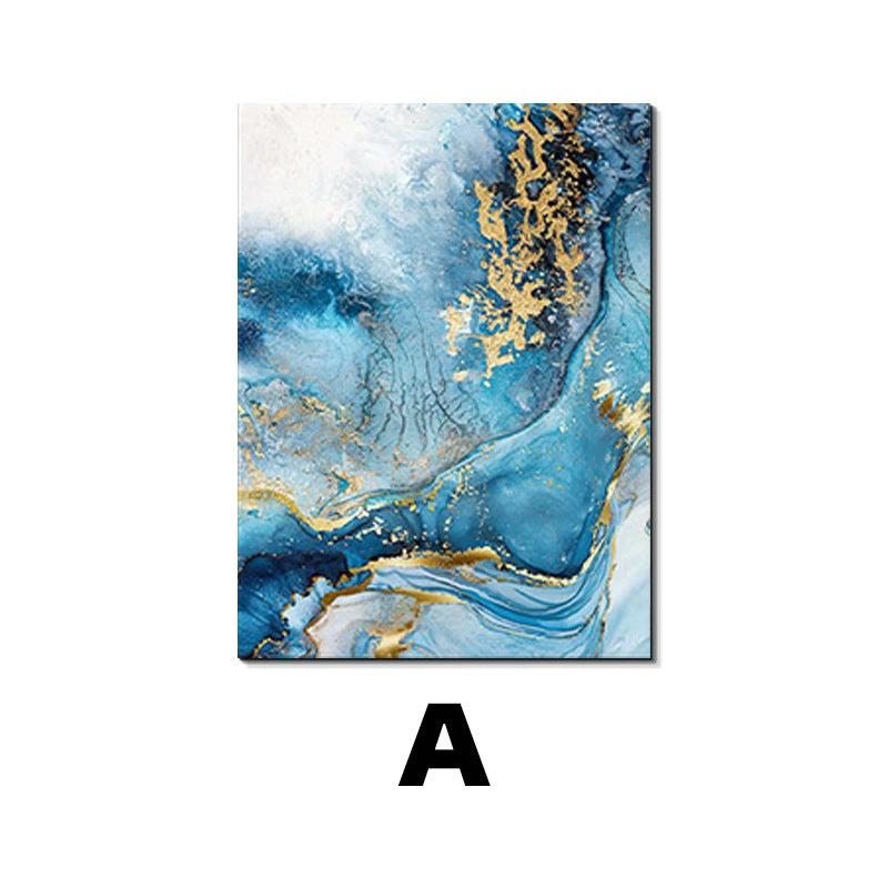 Modern Living Room Decorative Painting Entrance Painting by GJG Denim