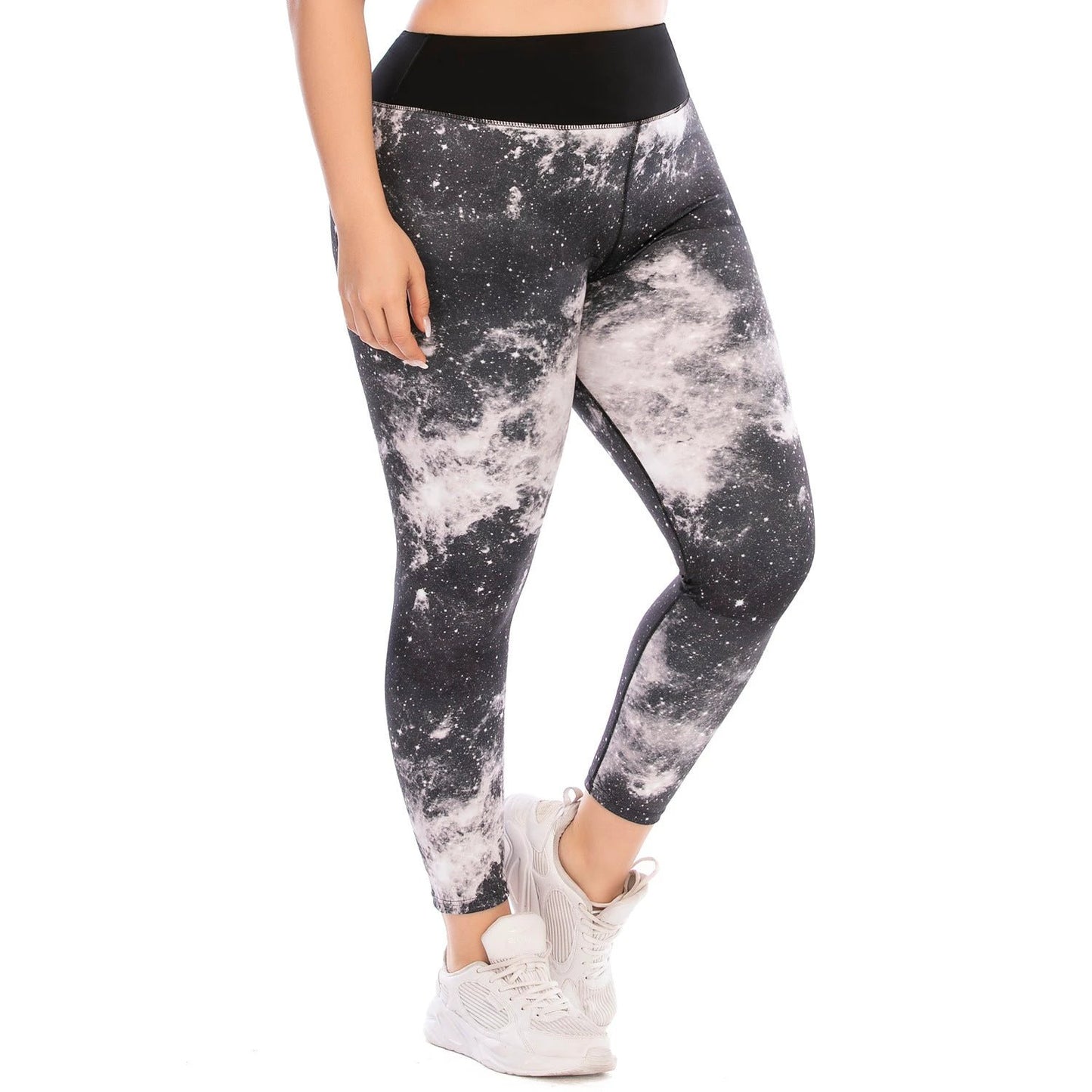 Workout Clothes Suit Plus Size Yoga Clothes Tight-fitting Pants Sports Bra by GJG Denim