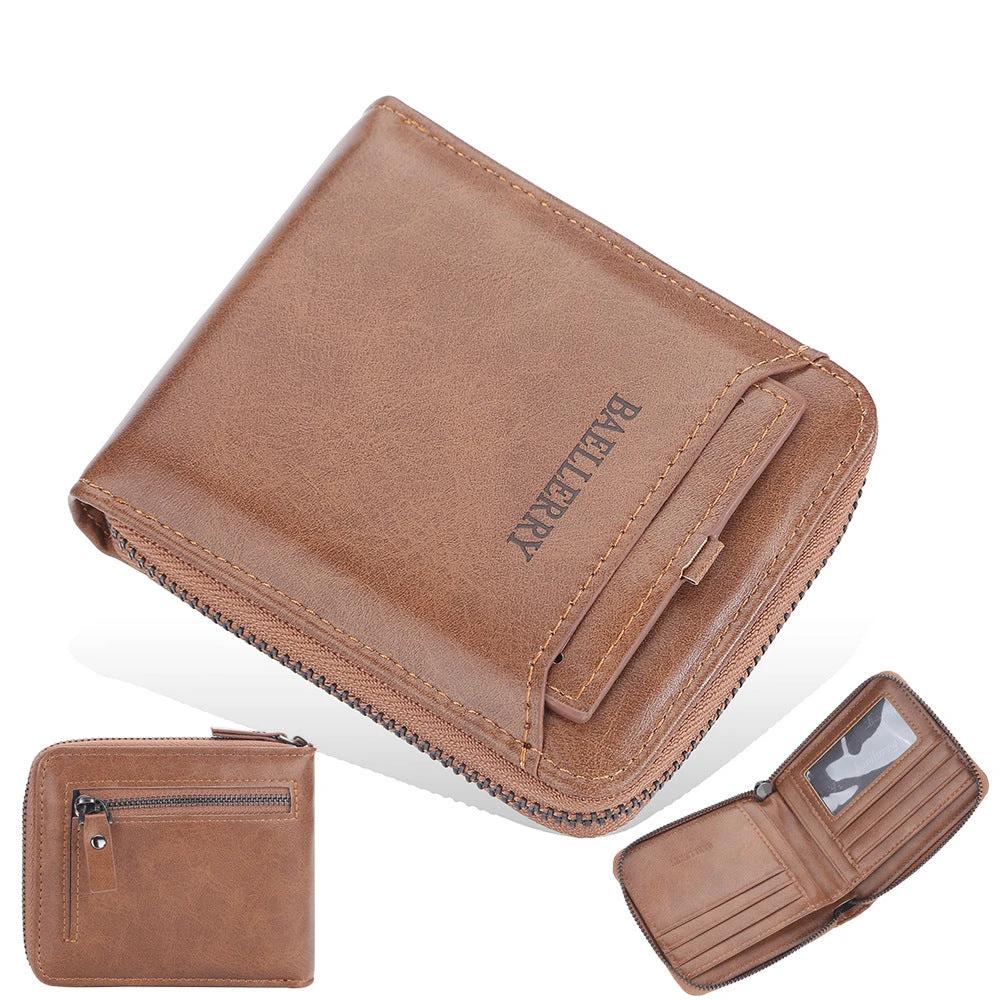 Men's Business Retro Multi Card Slots Wallet by GJG Denim