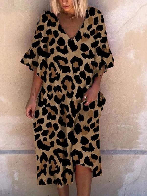 Loose casual plus size dress by GJG Denim