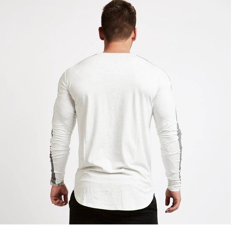 Men's Slim Long Sleeve T-shirt by GJG Denim