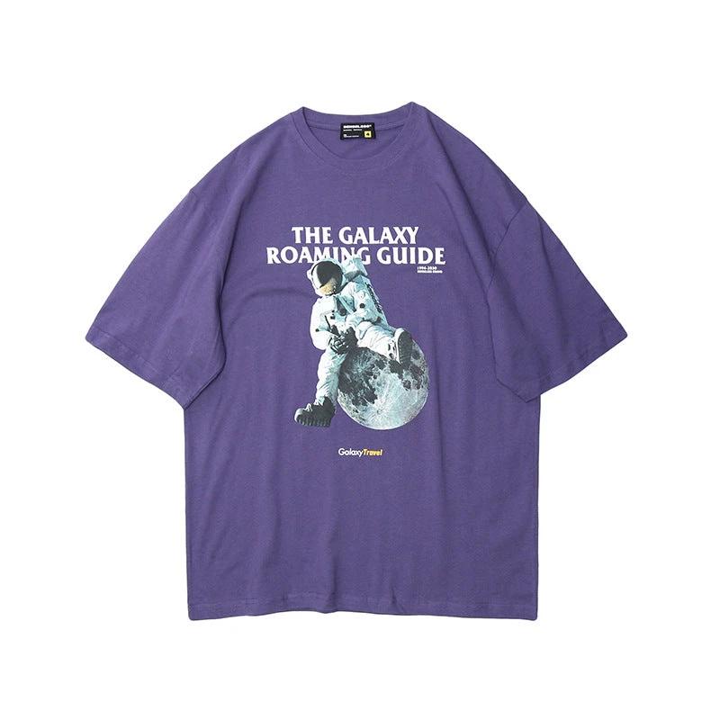 Men's Cartoon Astronaut T-shirt by GJG Denim