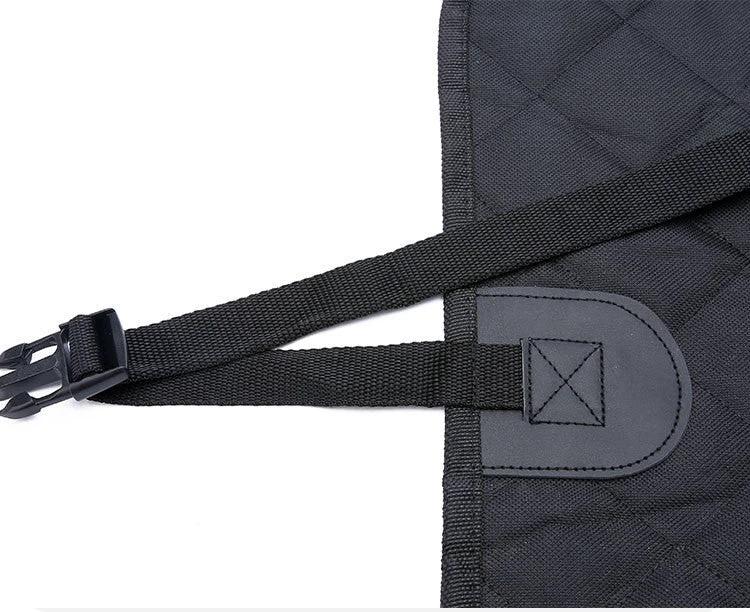 Dog Car Seat Cover View Mesh Pet Carrier Hammock Safety Protector Car Rear Back Seat Mat With Zipper And Pocket For Travel by GJG Denim