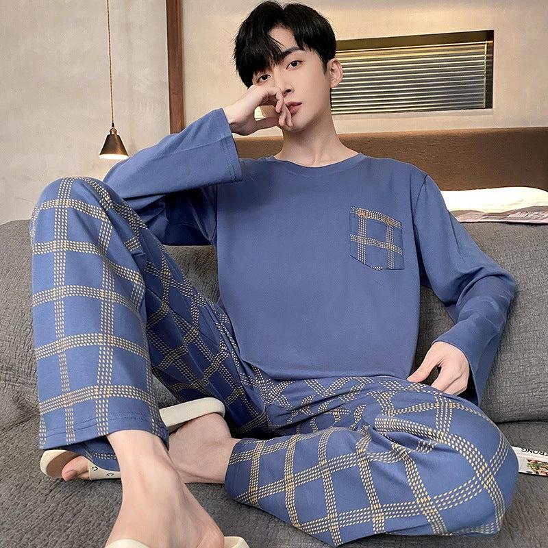 Thin Long Sleeve Loose Pajamas by GJG Denim