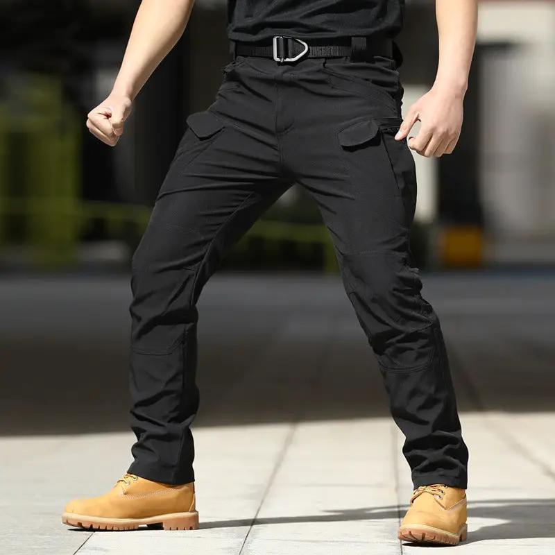 Tactical Loose-fitting Softshell Pants For Men by GJG Denim