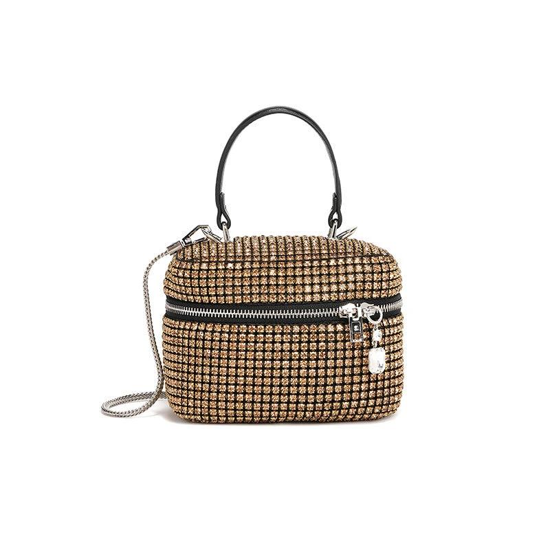 Spring New Fashion Chain ShoulderCrossbody Small Square Handbag by GJG Denim