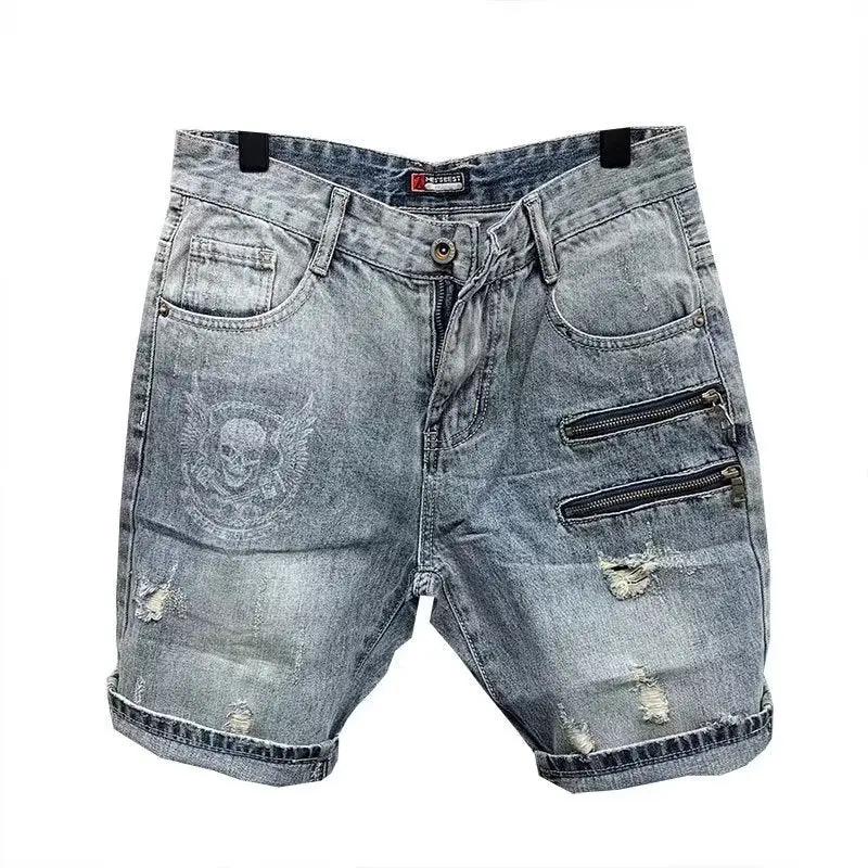 Men's Denim Shorts by GJG Denim