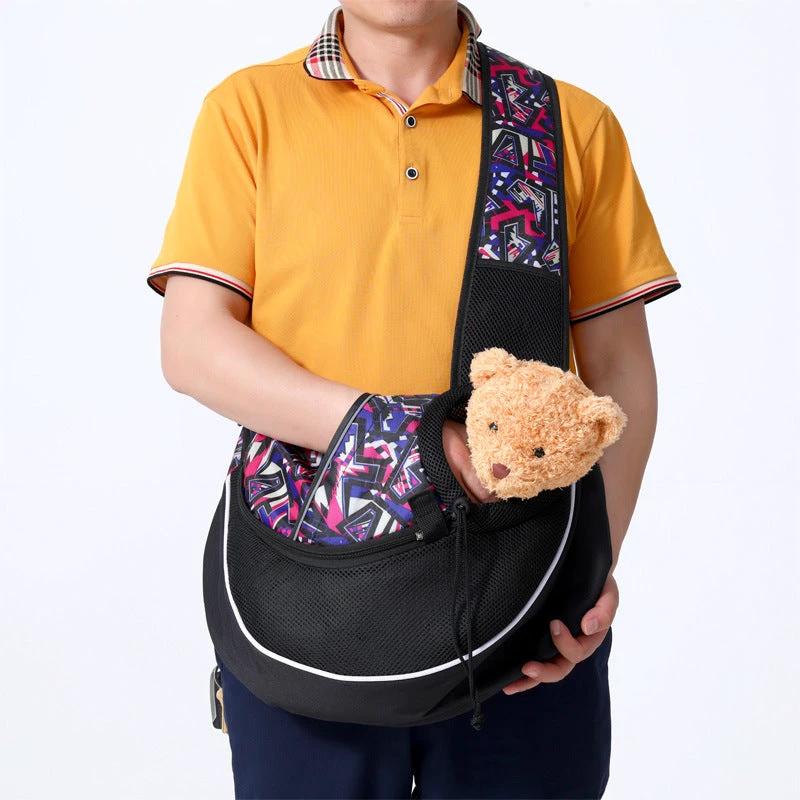 Carrying Pets Bag Women Outdoor Portable Crossbody Bag For Dogs Cats Pet Products by GJG Denim