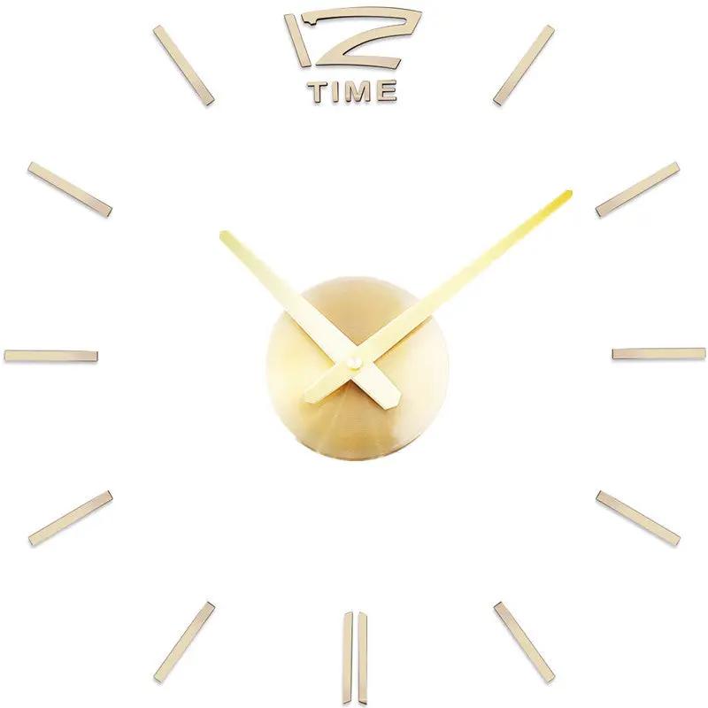 Creative Fashion Home Decor Acrylic Wall Clock by GJG Denim