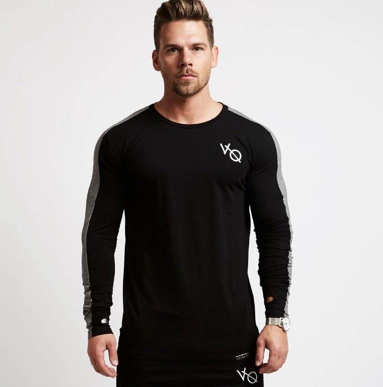 Men's Slim Long Sleeve T-shirt by GJG Denim