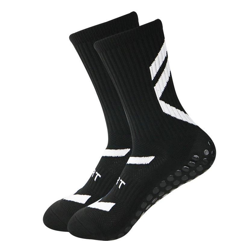 Men's Non-slip Thick Football Shock-absorbing Sports Socks by GJG Denim