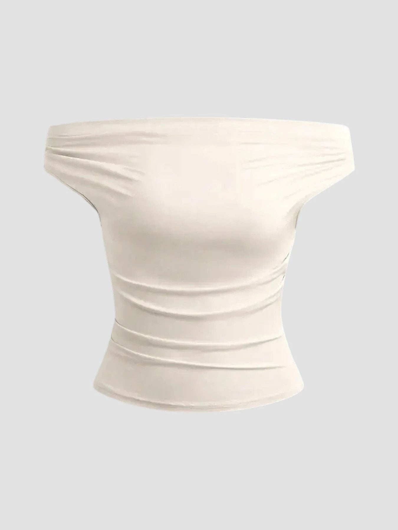 Off-shoulder Spicy Girl Base T-shirt For Women by GJG Denim