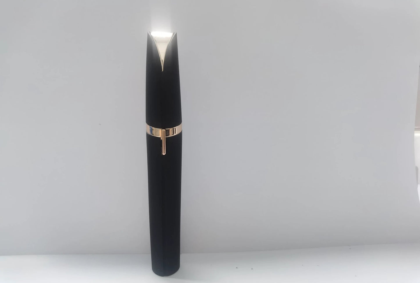 Mini Electric Eyebrow Trimmer Lipstick Brows Pen Hair Remover Painless Razor Epilator with LED Light by GJG Denim