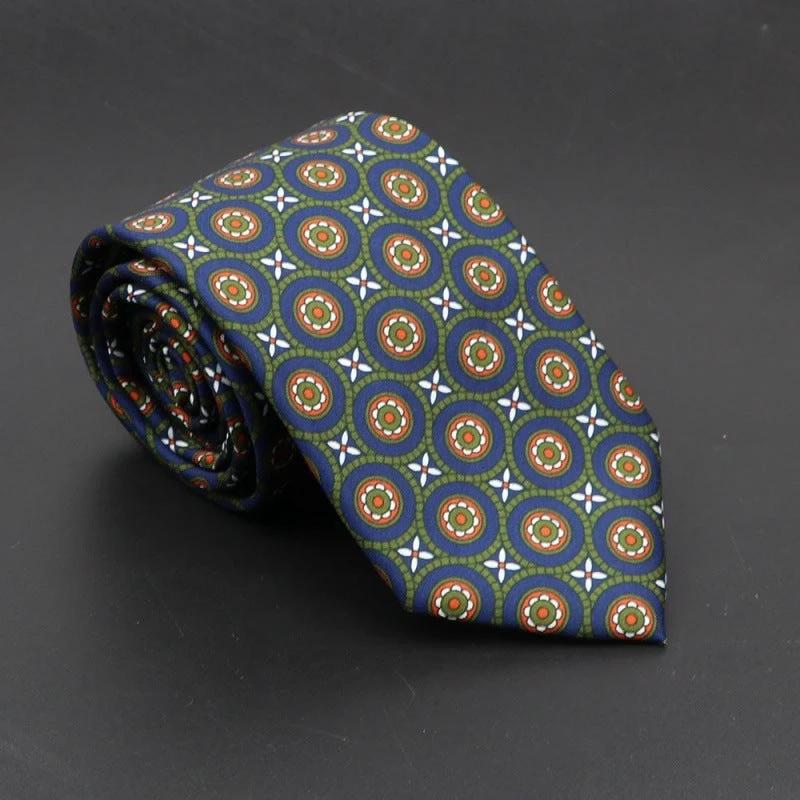 Men's Super Soft Bohemian Silk Ties by GJG Denim