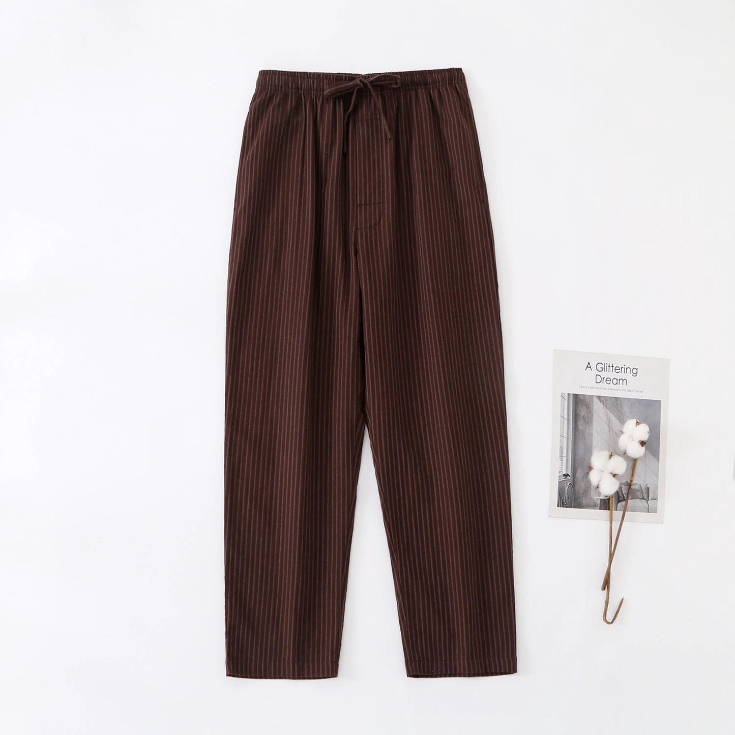 Men's Cotton Pajama Pants by GJG Denim