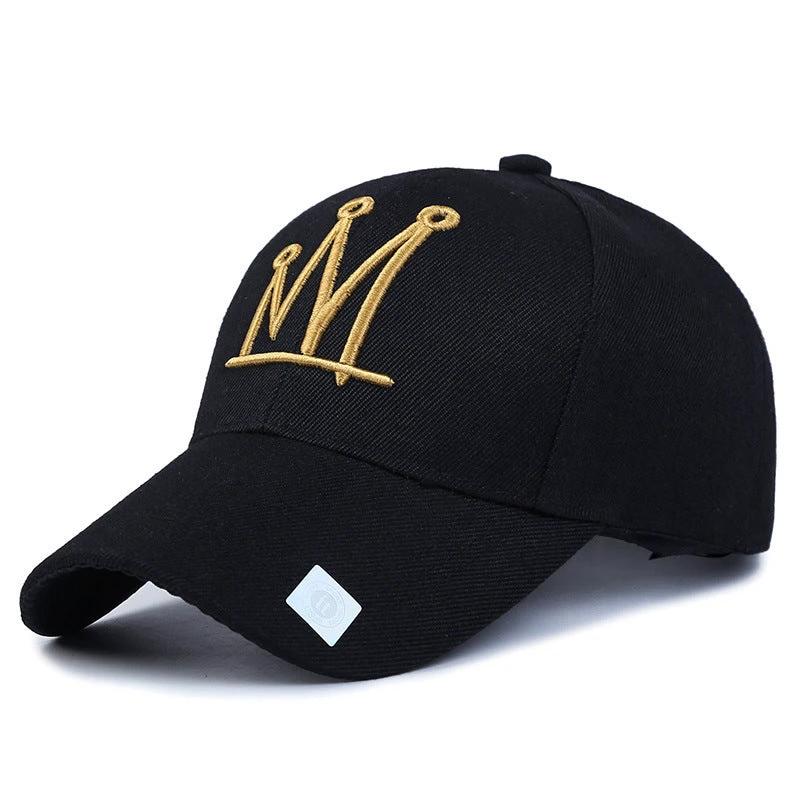 Men's Crown Baseball Hat by GJG Denim