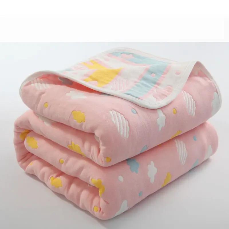 Six-layer Gauze Summer Air Conditioner Quilt Blanket by GJG Denim
