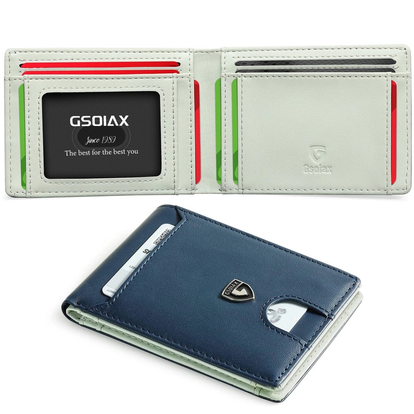 Card Holder Light Luxury Business Wallet For Men by GJG Denim