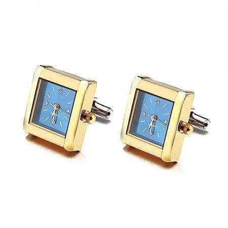 High-grade Cuff Links With Machine Movements by GJG Denim