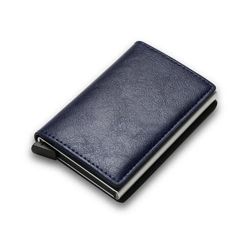 Men's Rfid Blocking Protected Magic Leather Slim Wallet by GJG Denim
