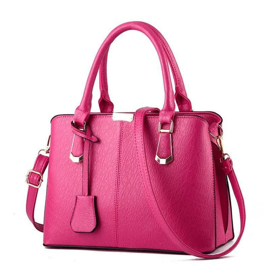 Solid Color Fashion Women Handbag Large Capacity by Zara-Craft
