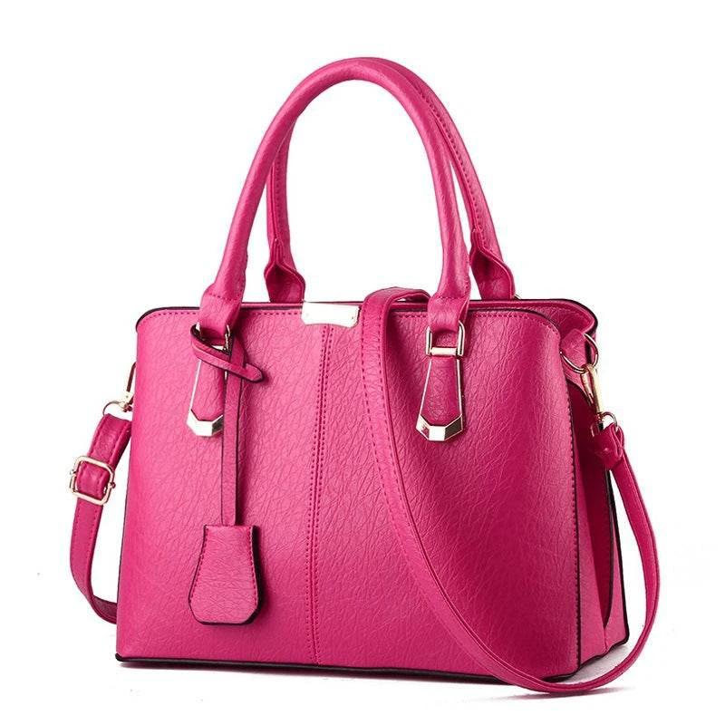 Solid Color Fashion Women Handbag Large Capacity by Zara-Craft