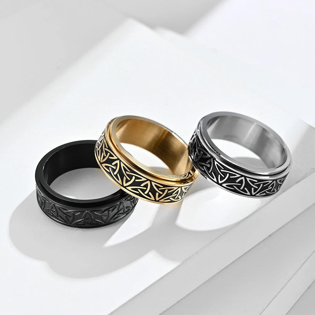 Stress-relief Ring For Men by GJG Denim