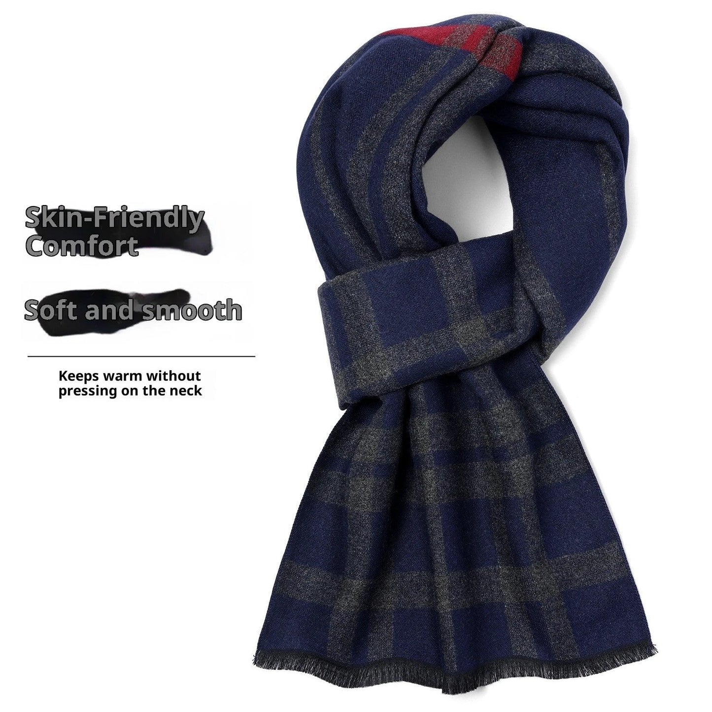 Warm Outdoor Windproof And Cold-proof Versatile Scarf For Men by GJG Denim