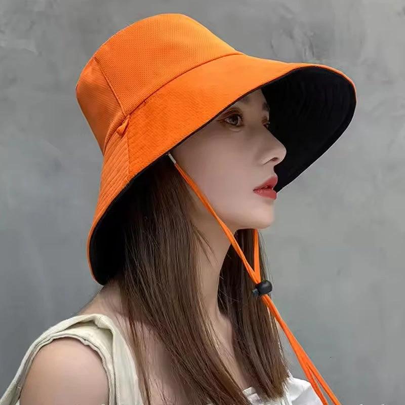 Sun Hat-Women Hat-Ladies Hat-Fashion-Hot Japanese Style Fisherman-Female-Women's Hats by GJG Denim