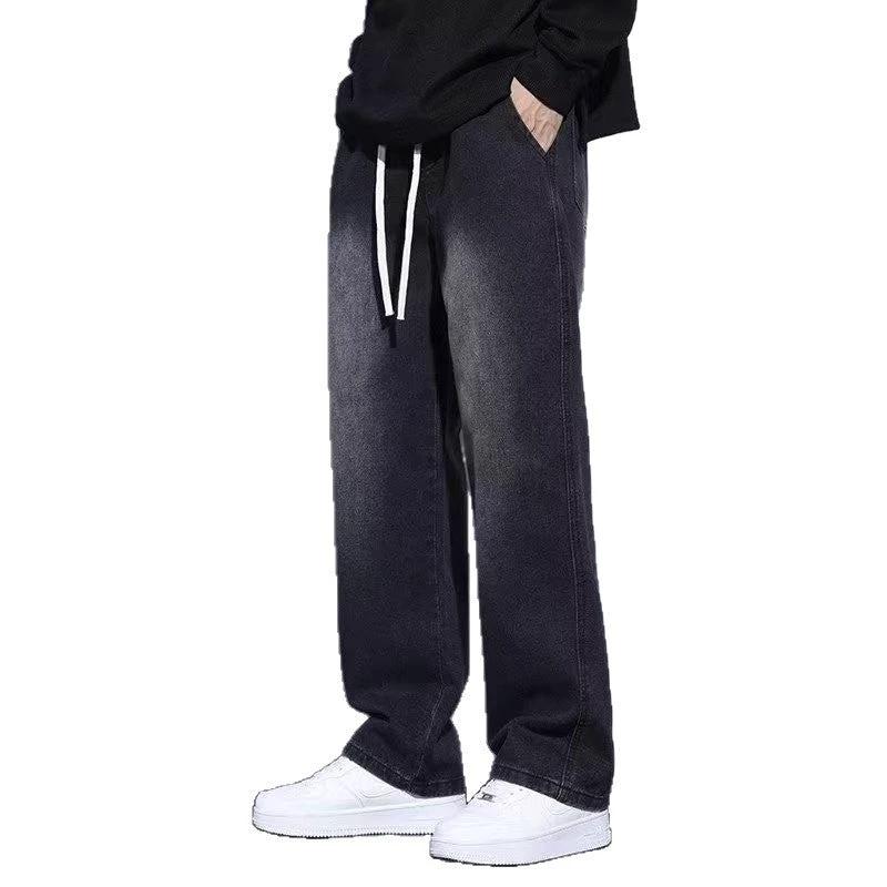 Men's Straight-leg Relaxed-fit Jeans by GJG Denim