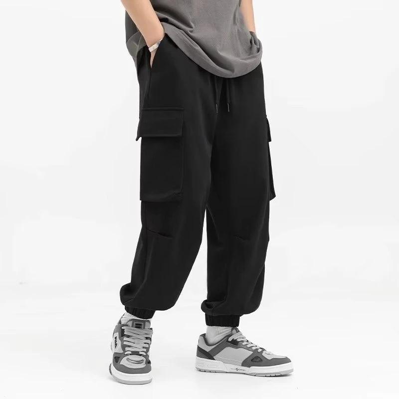 Men's Loose Tappered Cargo Pants Fashion by GJG Denim